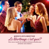 Couple discutant du fantasme de libertinage